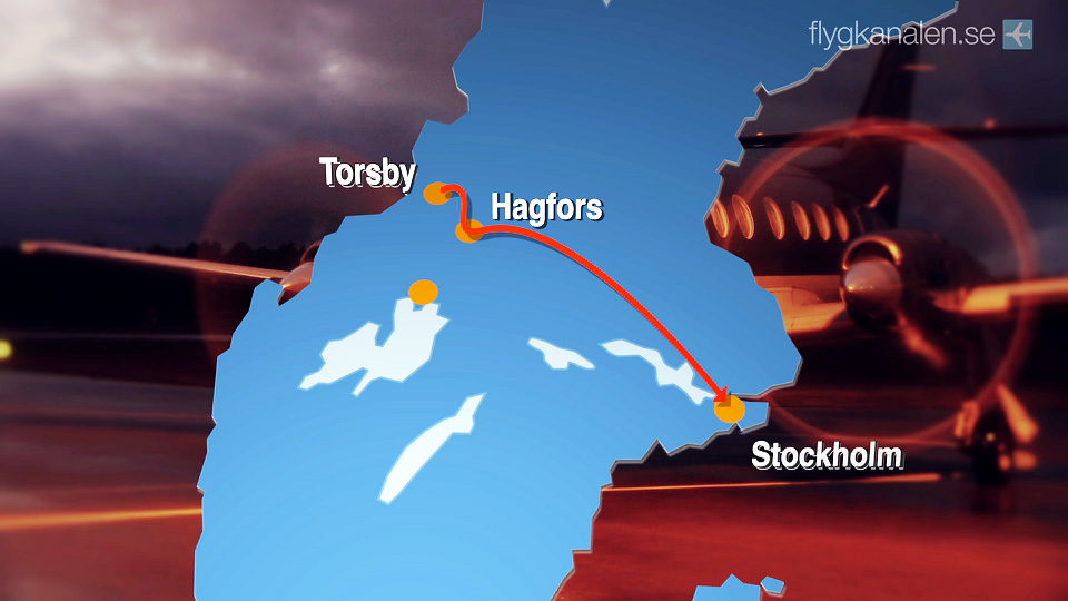 Flyg till glesbygd hotas