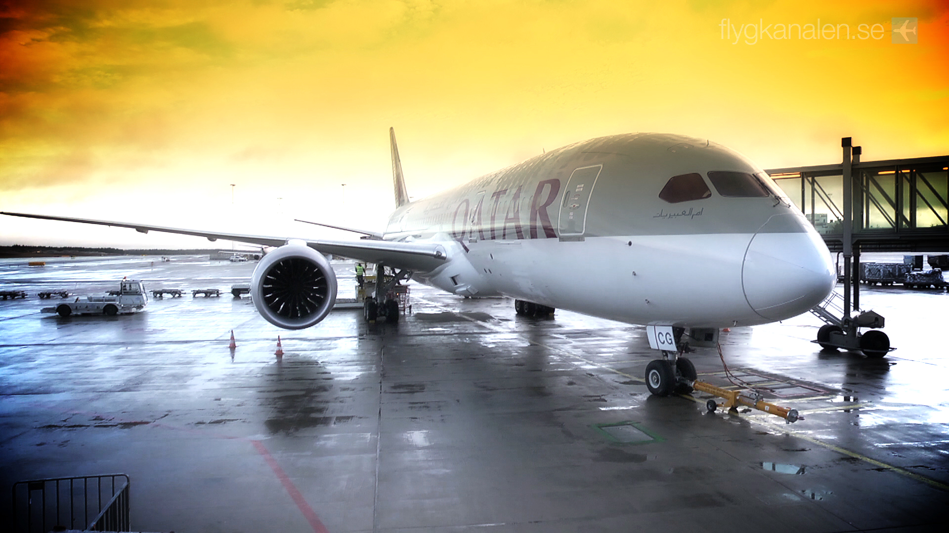 Att flyga med en drömlinje 