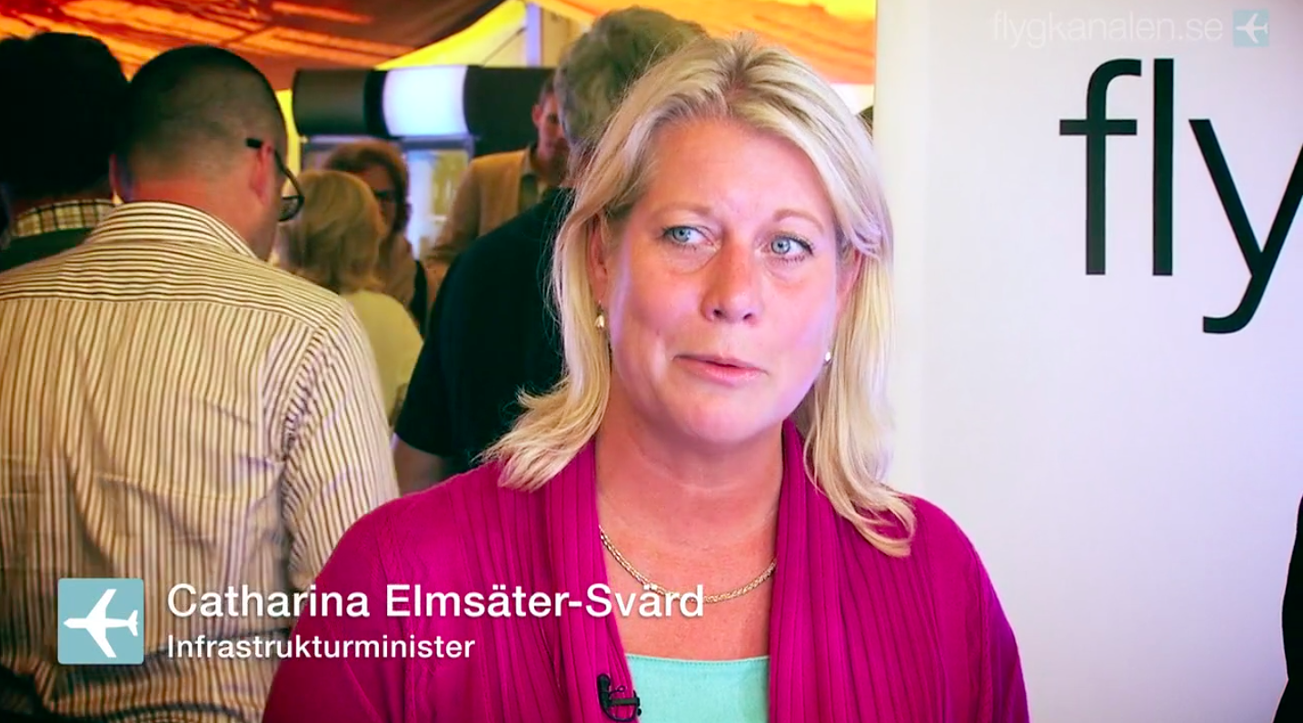 Hur ser Sveriges "flygminister" på branschens framtid?